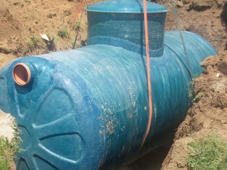 Instalare stație de epurare ECO TANK îngropată pe șantier