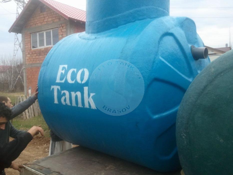 Producție corp fibră de sticlă stație epurare ECO TANK Brașov