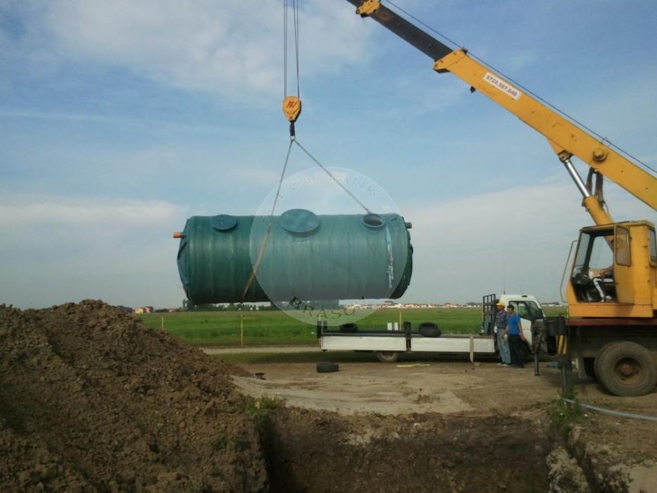 ECO TANK Brașov — stație de epurare gata pentru umplere cu apă