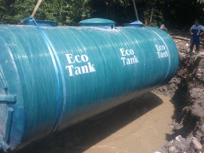 Transport stație epurare ECO TANK cu flotă proprie